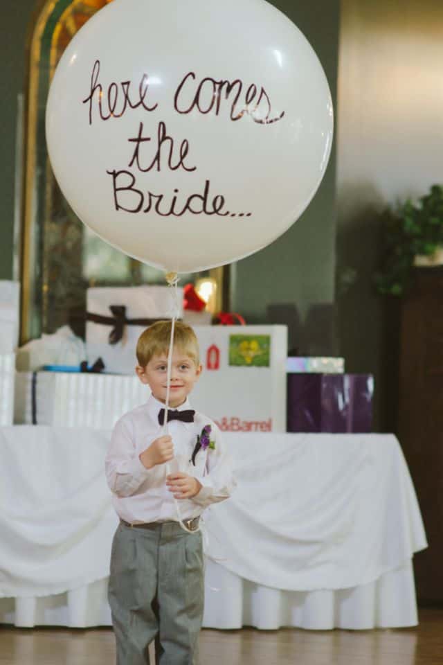 Image result for balloons with sharpie words + wedding